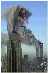 Burning  World Trade Center 